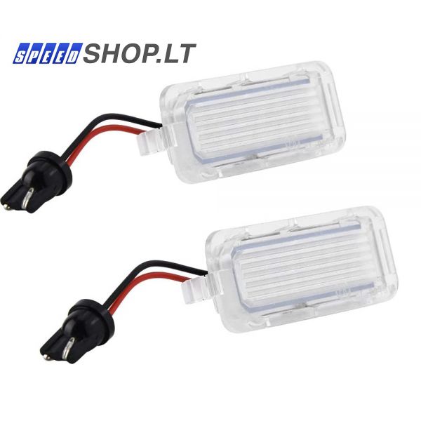 Ford Focus MK2 LED numerių apšvietimas